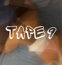 the word tape 9 is written on a piece of paper