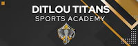 the logo for dilou titans sports academy