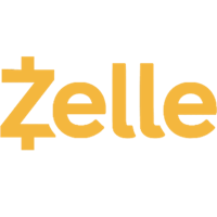 the zele logo on a black background