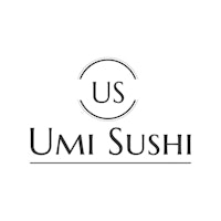 umi sushi logo on a white background