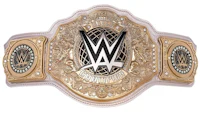 the wwe championship belt on a white background