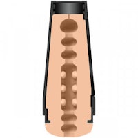 a close up of the inside of a syringe