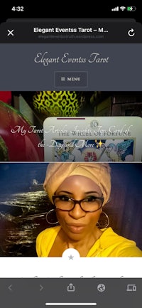 elegant events tarot- screenshot