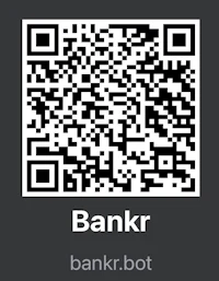 bankr qr code - screenshot