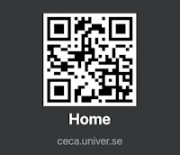 a qr code with the word home on it