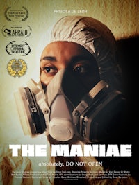 the movie poster for the maniae