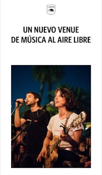 un nuevo venue de musica al aire libre