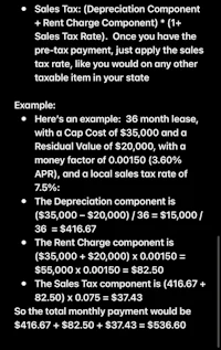 sales tax deduction component - screenshot