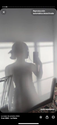 the shadow of a person on a wall