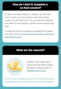 how to start and complete a cohost session infographic