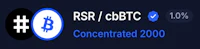 rsr / cbtc concentrated 2000