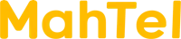 a yellow logo with the word mathel on it
