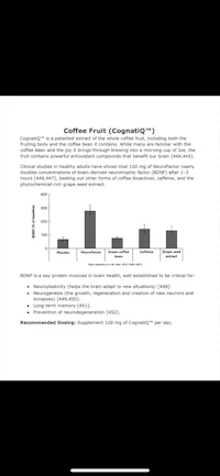 a black and white image of a graph showing the results of a coffee study