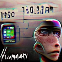 an image of a man with a phone and a clock