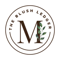 the blush ledger logo