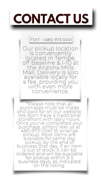 a flyer with the words contact us