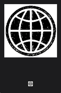 a black and white image of a world map