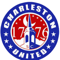 the logo for charleston united