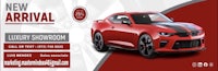 chevrolet camaro ad template psd