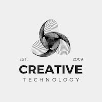 a logo for creative technology