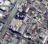 a google map showing the location of a building in thailand