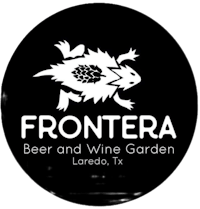 frontera beer and wine garden logo