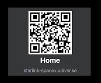 a qr code with the word home on it