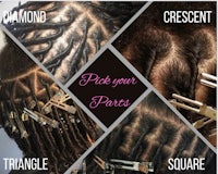 a series of pictures showing different types of dreadlocks