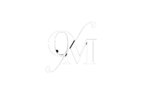 a black and white logo with the letter m and o