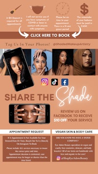 share the shade flyer
