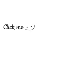 a black and white image of a smiley face with the words click me