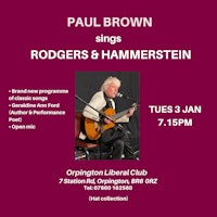 paul brown sings rodgers and hammerstein
