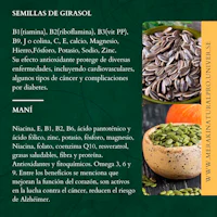 a picture of seeds and a bowl of seeds