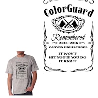 colorguard t-shirt - colorguard t-shirt - colorguard t-shirt - colorguard t-shirt