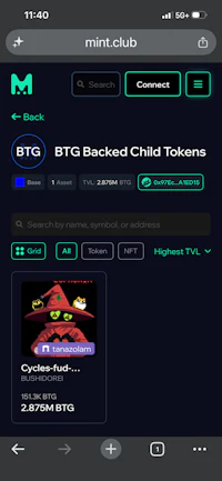 btc-backed child tokens - screenshot