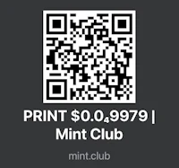 a qr code with the text print $ 0 99 99 mint club