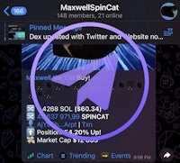 a screenshot of maxwellspincat
