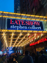 the late show with stephen colbert in new york city