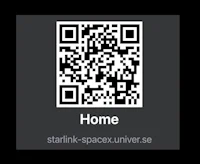 a qr code with the word home on it