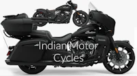 an indian motorcycle with the words indian motor cycles