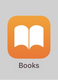 a book icon with the words books on it