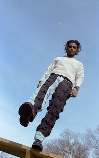 a man on a skateboard