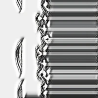 a black and white drawing of a barcode on a white background