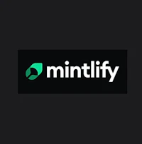 the logo for mintfly on a black background