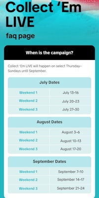 collect em live faq- screenshot