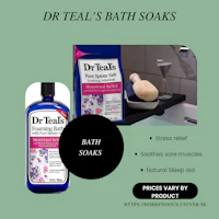 dr teal's bath soaps
