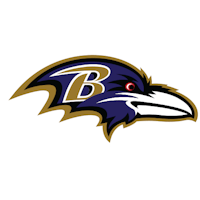 the baltimore ravens logo on a black background