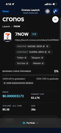 a screenshot of the crono app on an iphone