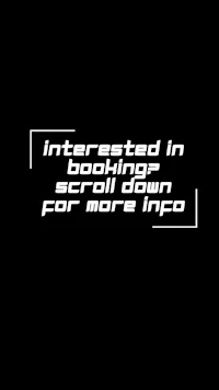 interested in booking scroll down for more info