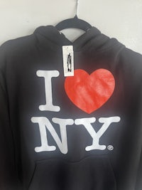 i love new york hoodie